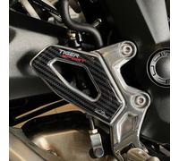 Resin Bike Autocollant Moto Compatibles avec Triumph Tiger Sport 660 2022-2025. Protection Seuils de Porte de Moto Contre Les Chocs et Les Rayures. Paire d'autocollants 3D Résinés Made in Italy