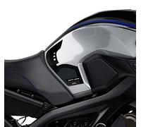 Resin Bike Autocollant Moto Compatibles avec Yamaha MT-09 2017-2020. Protections Latéral du Réservoir Contre Les Chocs et Les Éraflures. Autocollants 3D Résinés - Made in Italy