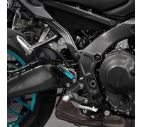 Resin Bike Autocollant Moto Compatibles avec Yamaha MT-09 2024-2025 Midnight Cyan. Protection Seuils de Porte de Moto Contre Les Chocs et Les Rayures. Paire d'autocollants 3D Résinés Made in Italy