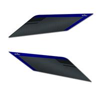 Resin Bike Autocollant Moto Compatibles avec Yamaha Tenere 700 2019 Bleu. Protections Latérales Contre Les Chocs et Les Éraflures. Kit Autocollant 3D Résinés Côté Droit et Gauche - Bleu Métallisée