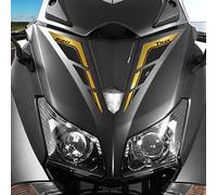 Resin Bike Autocollant Moto Compatibles avec Yamaha Tmax 530 2012-2016. Protection Frontale Contre Les Chocs et Les Éraflures. Autocollants 3D Résinés - Made in Italy