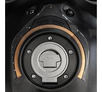 Resin Bike Autocollant Moto Compatibles avec Yamaha Tracer 7 GT 2021-2024 Or. Protection de Réservoir Moto Contre Les Chocs et Les Éraflures. Autocollant 3D Résinés Made in Italy