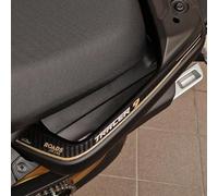 Resin Bike Autocollant Moto Compatibles avec Yamaha Tracer 9/9 GT 2021-2026 Gold. Protections Poignées Arrière Passager Contre Les Chocs et Les Éraflures. Autocollant 3D Résinés Made in Italy