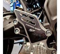 Resin Bike Autocollant Moto Compatibles avec Yamaha Tracer 9 GT+ 2021-2026. Protection de Talon Moto Grip Contre Les Chocs et Les Rayures. Paire d'autocollants 3D Résinés Made in Italy