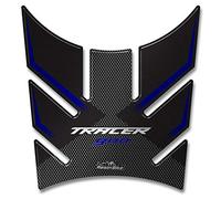 Resin Bike Autocollant Moto Compatibles avec Yamaha Tracer 900 2018-2020. Protection de Réservoir Contre Les Chocs et Les Éraflures. Autocollant 3D Résinés - Bleu Métallisé