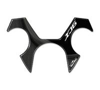 Resin Bike Autocollant Moto Compatibles avec Yamaha XJ6. Protection Colonne de Direction contre les Chocs et les Éraflures. Autocollant 3D Résinés pour Plaque de Fourche