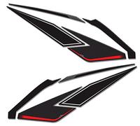 Resin Bike Autocollants Moto Compatible avec Kymco AK 550 2017-2026. Protection Flancs Arrière/sous Poignées Contre Chocs et Rayures. Autocollants Résinés Effet 3D Made in Italy