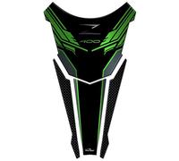 Resin Bike Autocollants Moto compatibles avec Kawasaki Z400 2019-2020 Vert métallisé Protection Pare-Brise Moto Contre Les Chocs et Les Rayures Adhésif en résine avec Effet 3D