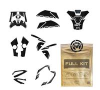 Resin Bike Autocollants Moto compatibles avec Suzuki GSX-S 1000 GT 2022-2025. Protections Moto Contre Les Chocs et Les Rayures. Kit Complet Autocollants en résine avec Effet 3D - Neutre