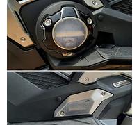 Resin Bike Autocollants Scooter Compatibles avec Honda X-ADV 750 2021-2024. Protection Carter Variateur Anti-Rayures et Anti-Chocs. Paire d’Autocollants Résinés 3D Made in Italy