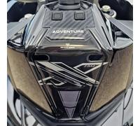 Resin Bike Autocollants Scooter Compatibles avec Honda X-ADV 750 2025-2026. Protection Console Centrale et Zone de Contact Anti-Rayures et Anti-Chocs. Autocollants Résinés 3D Made in Italy