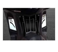 Resin Bike Autocollants Scooter Compatibles avec Yamaha Tmax 530 2012-2016 Carbone. Protection Tunnel Repose-Pieds Selle et Réservoir Anti-Rayures et Anti-Chocs. Autocollants 3D Made in Italy