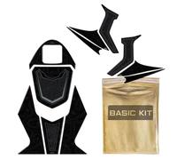 Resin Bike Kit Autocollant Moto Compatible avec Honda SH 125 SH 150 2020-2025 Protection Scooter Zone Réservoir Contre Les Chocs et Les Rayures Autocollants 3D Résinés Compatible avec SH125i