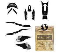 Resin Bike Kit Autocollant Moto Compatibles avec Benelli Leoncino 800 2022-2026. Protection Grip de Réservoir, Bout de Carénage Moto Contre Les Chocs et Les Éraflures. Autocollant 3D Made in Italy