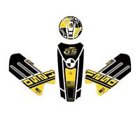 Resin Bike Kit Autocollant Moto Compatibles avec BMW R 1250 GS Adventure 40th Edition 2021-2022. Protection de Réservoir Moto Contre Les Chocs et Les Éraflures. Kit Autocollant 3D Résinés