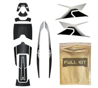 Resin Bike Kit Autocollant Moto Compatibles avec Honda NC750X 2021-2026. Protection Grip de Réservoir, Bout de Carénage Moto Contre Les Chocs et Les Éraflures. Autocollant 3D Résinés Made in Italy