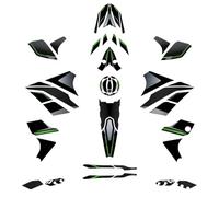 Resin Bike Kit Autocollant Moto Compatibles avec Kawasaki Versys 1100 SE 2025-2026. Protection Grip de Réservoir, Bout de Carénage Moto Contre Les Chocs et Les Éraflures. Autocollant 3D Made in Italy