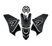 Resin Bike Kit Autocollant Moto Compatibles avec Yamaha Tracer 7 2021-2023. Protection de Réservoir Moto Contre Les Chocs et Les Éraflures. Kit Autocollant 3D Résinés Made in Italy