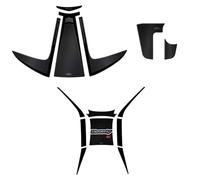 Resin Bike Kit Autocollants Scooter Compatible avec Piaggio Beverly S 300 - Piaggio Beverly S 400 2021-2026. Protections Grip pour Plancher et Tunnel Central Contre Chocs et Rayures. Autocollants 3D