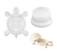 Resin Box Mold, Epoxy Resin Molds, Turtle Cement Casting Art Craft For Home Room Wedding Decoration Dinner Table Centerpiece