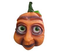 Resin Fake Gourd - Funny Facial Squash, Expressive Pumpkin, Spooky Table Fi
