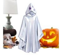 Resin Ghost Decor Hangable Cloak Faceless Outdoor Decoration, Halloween