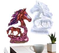 Resin Gießform - Elastische Epoxid Casting Form, Langlebiges Bastel Zubehör, Einfache Entformung Technologie, Robustes Silikon Material | Individuelle Kunstwerke Für Feiertag Familie Anfänger