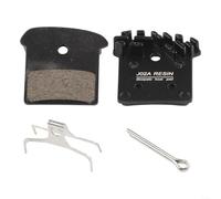 Resin Ice Tech Disc Brake Pads for pour slx pour xt pour xtr | Ice Tech cooling fins, resin compound, quiet braking, fits pour slx pour xt pour xtr, 1 pair included
