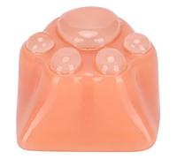 Resin Keycap Cat Claw, Custom Keyboard Keycaps, Ergonomic Design with Oil - Proof Coating, Cute Artisan Keycap Set for Switches 61/87/104/ Mec (Orange)