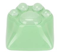 Resin Keycap Cat Claw, Custom Keyboard Keycaps, Ergonomic Design with Oil - Proof Coating, Cute Artisan Keycap Set for Switches 61/87/104/ Mec (Verte)