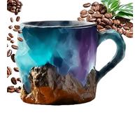 Resin, Mineral Crystal, Coffee Cups Gear, Art Espresso Vessel, Drinkware Tool, Milk Wine Supply, Juice Beer Accessory, Kitchen Christmas Supply For Cafe Restaurant Home And Decorative Projects