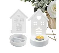 Resin Molds, 1 Flexible Non Stick Interactive DIY Making,DIYs Silicone Moldss for Crafts - for Home Decor Wax Candle Sculpture Party Favors Valentines Day Family Adults
