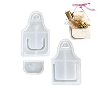 Resin Molds - Apron Reusable Nonstick Making Set, DIY Crafts Resin Casting Silicone Molds for Floral Vases, Sculpture Casting Kit, Artistic Hobby Category, Creative Equipment for Home Decor Projects