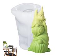Resin Moulds - 245cm Gnome Resin Moulds Silicone | Silicone Mold Dwarf Epoxy Casting Mould Faceless Miniature Candle Mould - For DIY Christmas Easter Valentine Ornament Making