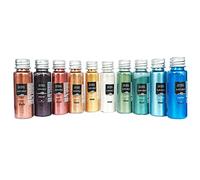 Resin Pro - 10 x 10 GR SAHARA Pearline Pigments- Métalliques Mélangés, Compatibles avec l'Èpoxy, le Polyuréthane, l'Acrylique, les Vernis, les Créations Artistiques - Multicolore