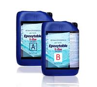 Resin Pro EPOXYTABLE 5 RÉSINE ÉPOXY Pour Création de Table Rivière, Coulage 5cm, Stratification, Bricolage, et Autres Créations Artistiques et Artisanales (18 Kg)