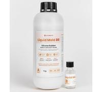 Resin Pro® Liquid Mold 30 - Silicone flexible (3,06 kg) pour moules résistants en béton, plâtre et résines - Dureté 30 Shore A - Idéal pour les formes détaillées et les matériaux lourds