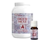 RESIN PRO Liquid Mold : caoutchouc de silicone liquide (5,25 Kg) pour créer des moules pour époxy, polyuréthane, cire, savon, plâtre, ciment - Dureté 20 Shore A