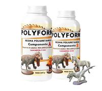Resin Pro Polyform Résine de polyuréthane de coulée hautement fluide, Convient pour la fabrication de modèles, le bricolage et la bijouterie, Prototypage rapide, Beige - 2 Kg