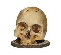 Resin Skull Knives Holder - Spooky Horror Kitchen Block & Cutlery Stand