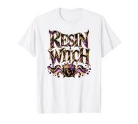 Resin Witch Chemise de Menuisier d’Art en résine époxy T-Shirt Graphique avec Valeur