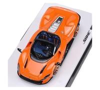 Résine 1:64 pour Ferrari SP3 Daytona modèle réduit Collection Ornement Vert(Orange)