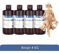 Résine 3D Anycubic, disponible en plusieurs couleurs, haute précision pour l'impression LCD, Beige-4kg