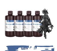 Résine 3D Anycubic, disponible en plusieurs couleurs, haute précision pour l'impression LCD, Black-4kg