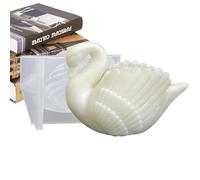 Résine 3D - Dames Signa Bougie antiadhésive | Moule de fusion flexible portable pour fournitures d'artisanat, décoration de la maison, dîner aux chandelles, projets artistiques