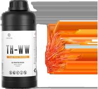 résine 3D robuste, Lavable à l'eau, Haute précision, THWWOrange-1000G