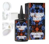 Résine à durcissement rapide, colle pour résine époxy - Résine UV dure transparente,Colle artisanale portable transparente de précision pour incrustation de bijoux et moulage dans des moules