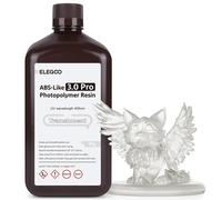 Résine ABS Like 3.0 Pro pour Impression 3D Imprimante 3D LCD MSLA DLP UV 405nm Résine Photopolymère, Haute Précision, Résistance et Ténacité Améliorées, Translucide 2000G