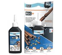 GEB RLC + Résine pour le raccordement sans flamme d'une installation complète en cuivre et laiton. Flacon 30 ml