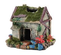 Résine Aquarium Ornemental Fish Tank Aménagement Paysager Décoration Nid De Poissons Et De Crevettes Flocage Moss Vase Hideaway House (ZR-007)